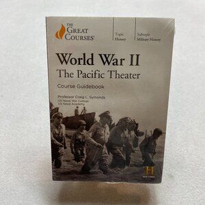 The Great Courses World War II WW2 The Pacific Theater 4 DVD Set & Guidebook New